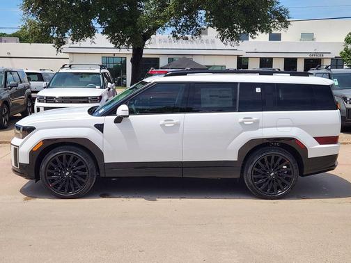 Serenity White 2026 Hyundai SANTA FE Calligraphy