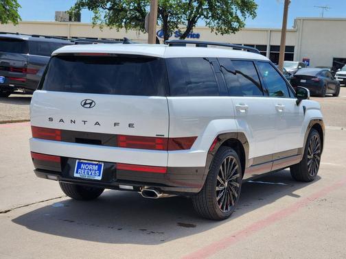 Serenity White 2026 Hyundai SANTA FE Calligraphy