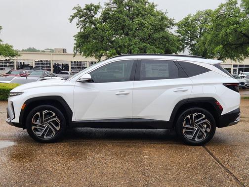 Creamy White Pearl 2026 Hyundai TUCSON Hybrid Limited