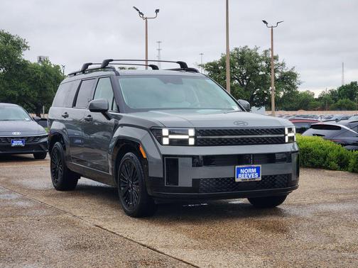 Hampton Gray 2026 Hyundai SANTA FE HEV Calligraphy