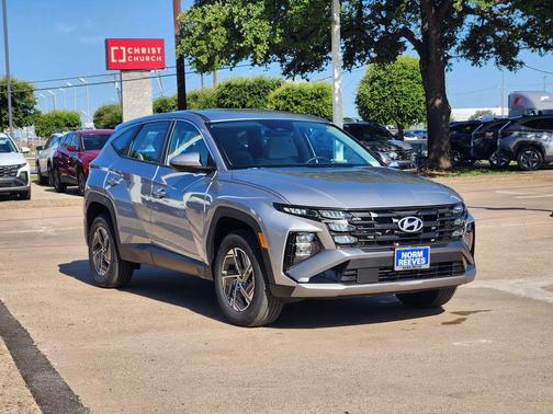 Shimmering Silver 2026 Hyundai TUCSON Hybrid Blue SE