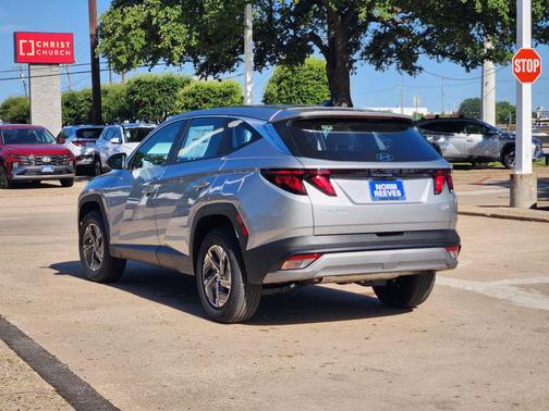 Shimmering Silver 2026 Hyundai TUCSON Hybrid Blue SE