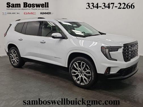 Glacier White 2026 GMC Acadia DENALI ULTIMATE