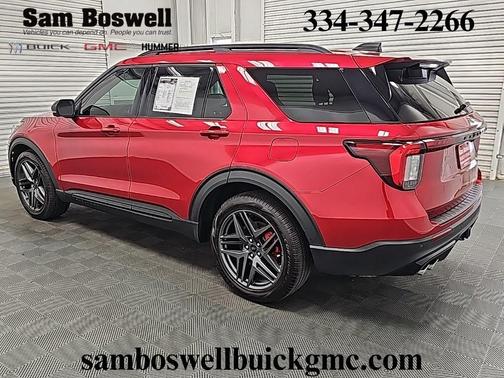 Red Metallic 2025 Ford Explorer ST