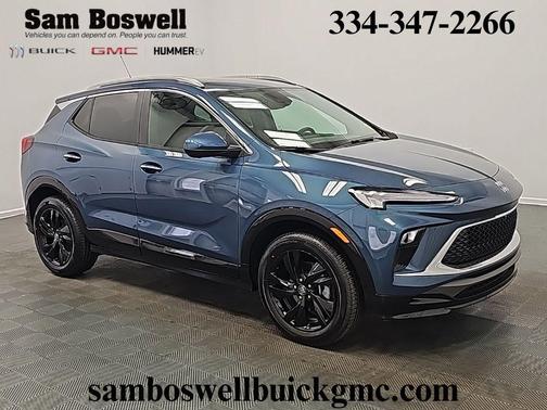 Ocean Blue Metallic 2026 Buick Encore GX Sport Touring
