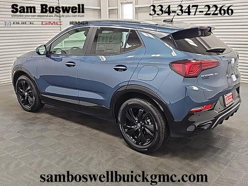 Ocean Blue Metallic 2026 Buick Encore GX Sport Touring