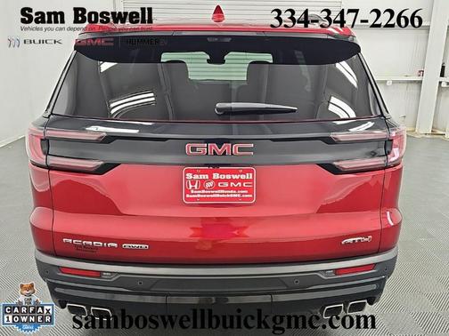 Volcanic Red 2024 GMC Acadia AT4