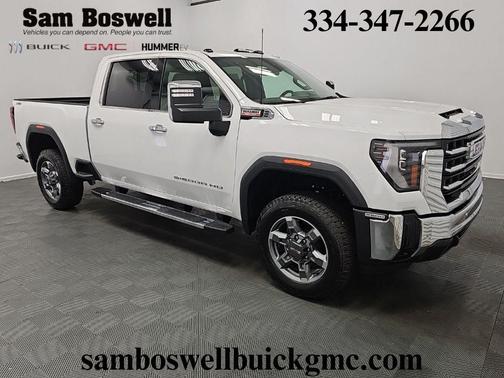 Summit White 2026 GMC Sierra 2500 SLT
