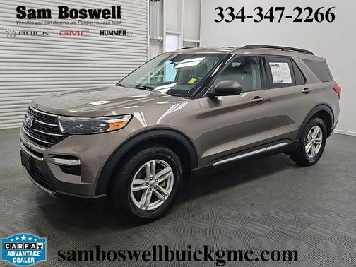Stone Gray Metallic 2021 Ford Explorer XLT