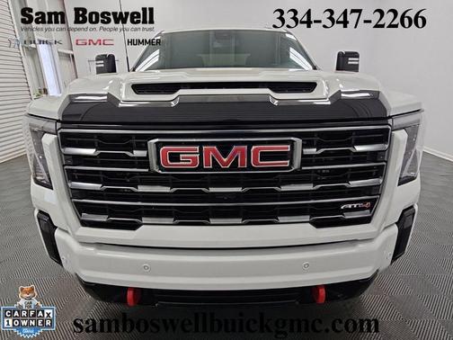Summit White 2025 GMC Sierra 2500 AT4