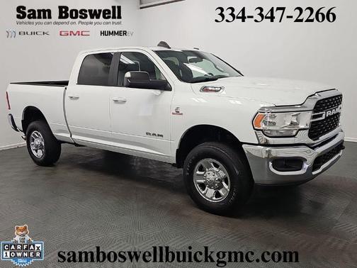 Bright White Clearcoat 2022 RAM 2500 Big Horn