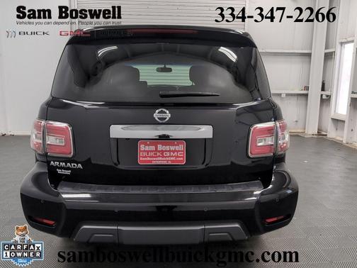 Black 2019 Nissan Armada SV