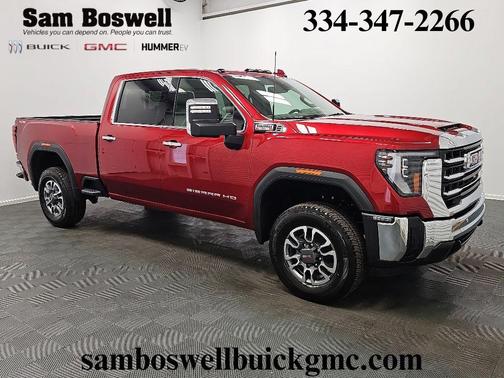 Volcanic Red 2026 GMC Sierra 2500 SLT