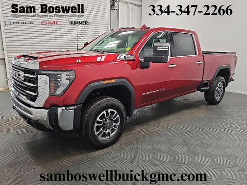 Volcanic Red 2026 GMC Sierra 2500 SLT