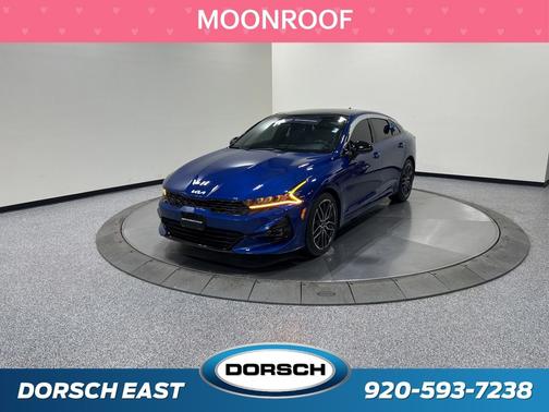 Sapphire Blue 2023 Kia K5 GT Sedan