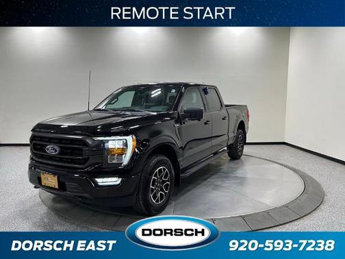 AGATE BLACK METALLIC 2022 Ford F-150 XLT