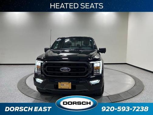 AGATE BLACK METALLIC 2022 Ford F-150 XLT