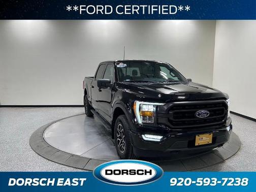 AGATE BLACK METALLIC 2022 Ford F-150 XLT