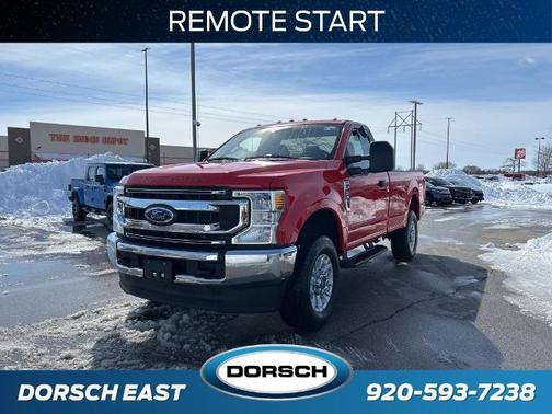 RACE RED 2021 Ford F-350 XL