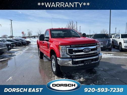 RACE RED 2021 Ford F-350 XL