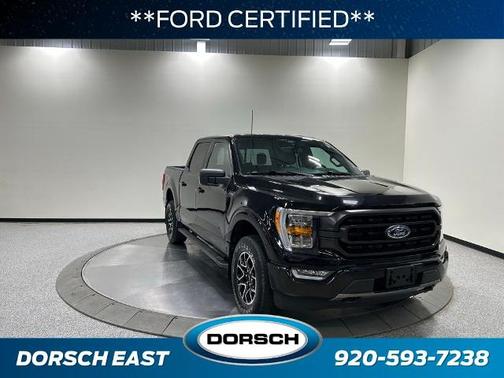 AGATE BLACK METALLIC 2021 Ford F-150 XLT