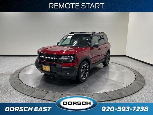 RUBY RED METALLIC TC 2025 Ford Bronco Sport OUTER BANKS