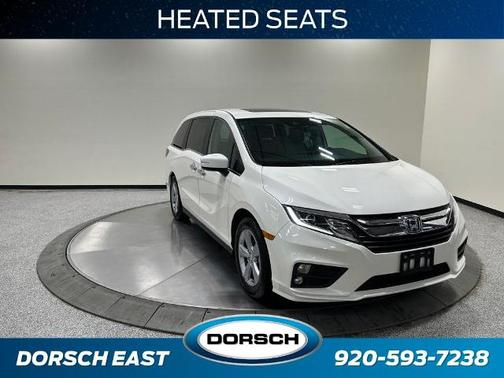 White 2019 Honda Odyssey EX-L