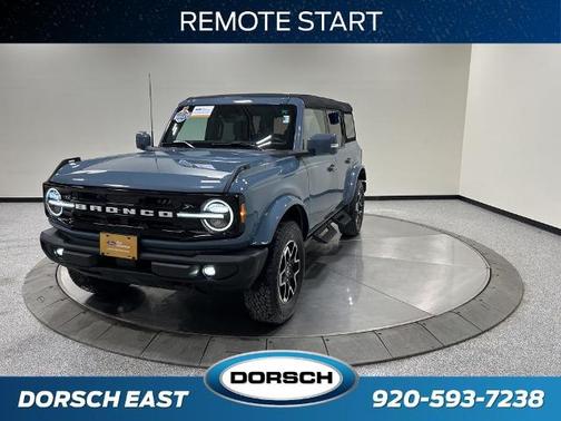 AZURE GRAY MET TRI-COAT 2023 Ford Bronco OUTER BANKS