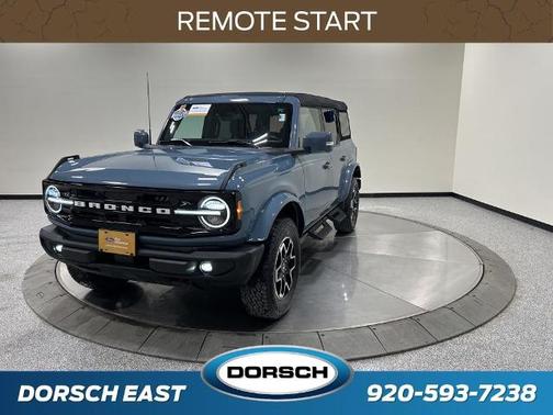 AZURE GRAY MET TRI-COAT 2023 Ford Bronco OUTER BANKS