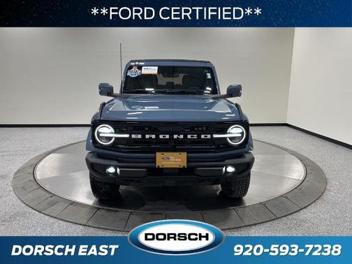 AZURE GRAY MET TRI-COAT 2023 Ford Bronco OUTER BANKS