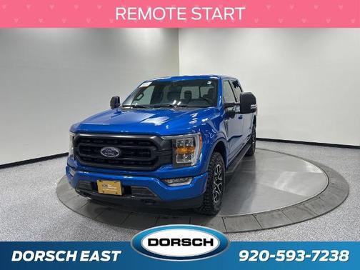 VELOCITY BLUE METALLIC 2021 Ford F-150 XLT Truck