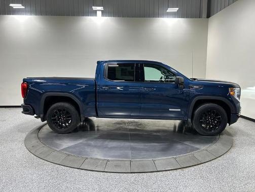 Pacific Blue Metallic 2021 GMC Sierra 1500 ELEVATION