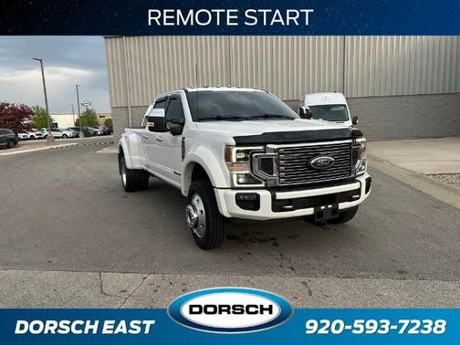 STAR WHITE 2022 Ford F-450 PLATINUM DRW