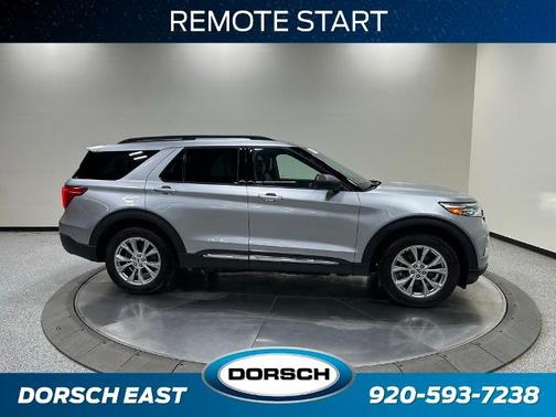 ICONIC SILVER 2020 Ford Explorer XLT
