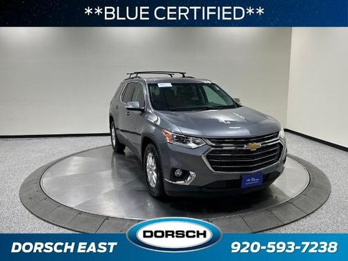 Satin Steel Metallic 2020 Chevrolet Traverse LT W/1LT