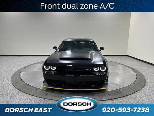 Pitch Black Clearcoat 2018 Dodge Challenger SRT DEMON