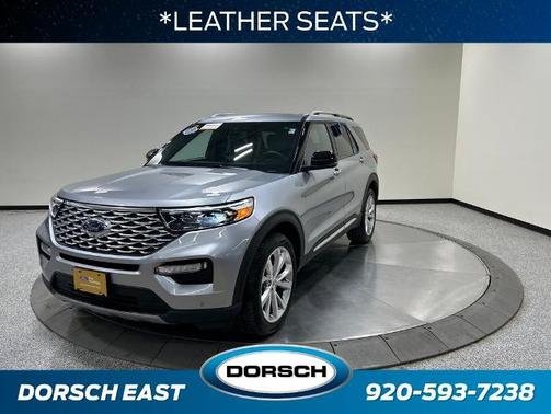 ICONIC SILVER METALLIC 2023 Ford Explorer PLATINUM