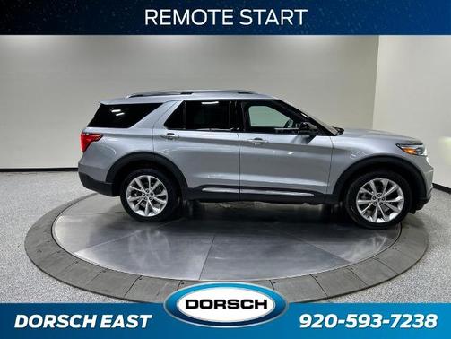 ICONIC SILVER METALLIC 2023 Ford Explorer PLATINUM
