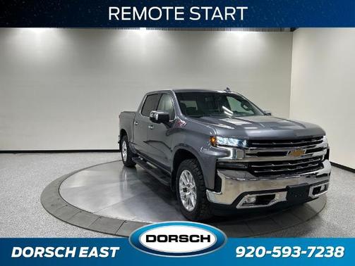 Satin Steel Metallic 2021 Chevrolet Silverado 1500 LTZ
