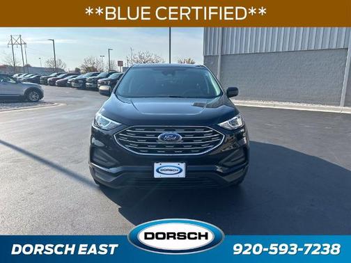AGATE BLACK METALLIC 2020 Ford Edge SE