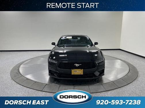 SHADOW BLACK 2024 Ford Mustang ECOBOOST PREMIUM