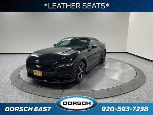 SHADOW BLACK 2024 Ford Mustang ECOBOOST PREMIUM