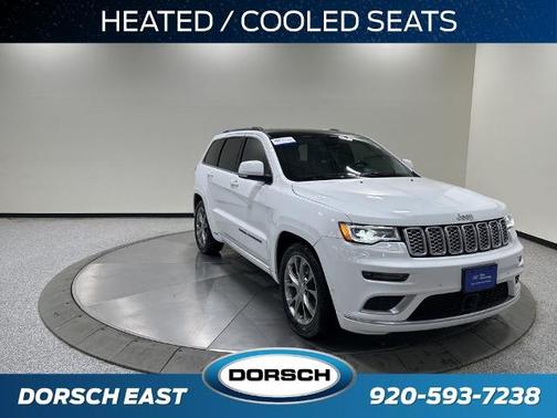 Bright White Clearcoat 2020 Jeep Grand Cherokee SUMMIT
