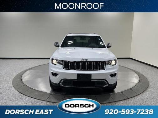 Bright White Clearcoat 2021 Jeep Grand Cherokee LIMITED