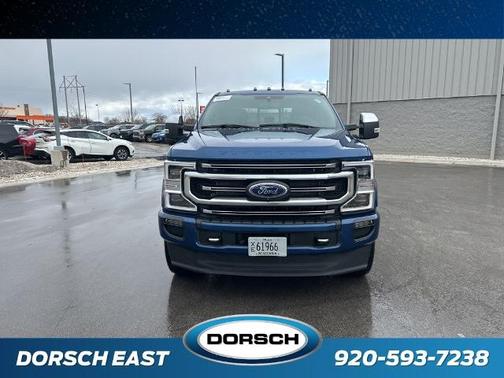 ATLAS BLUE 2022 Ford F-350 PLATINUM