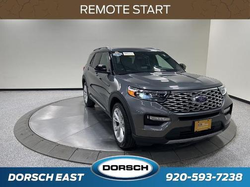 CARBONIZED GRAY METALLIC 2022 Ford Explorer PLATINUM
