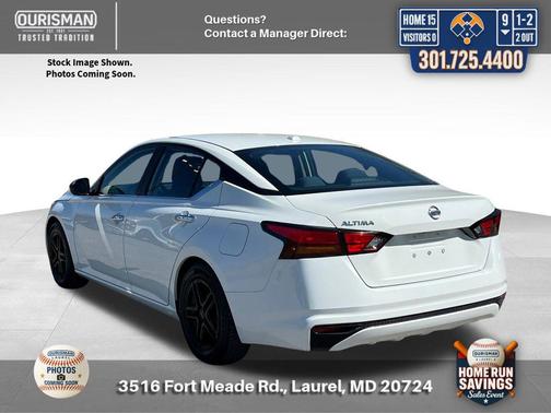 Glacier White 2020 Nissan Altima S FWD