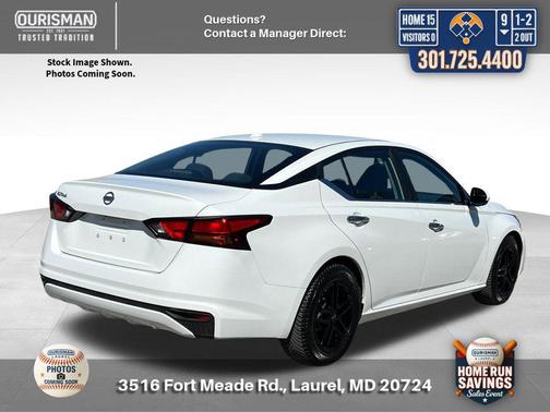 Glacier White 2020 Nissan Altima S FWD