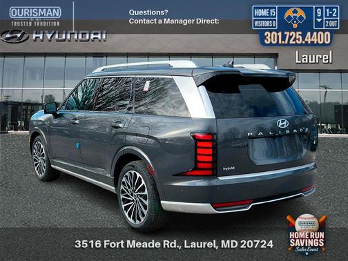 Ecotronic Gray Pearl 2026 Hyundai Palisade Hybrid Calligraphy