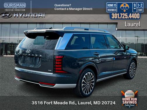 Ecotronic Gray Pearl 2026 Hyundai Palisade Hybrid Calligraphy